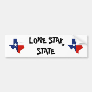 Autocollant De Voiture État solitaire d'étoile du Texas