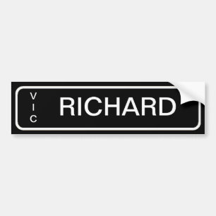 Autocollant De Voiture Étiquettes de porte de chambre à coucher de plaque