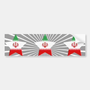 Autocollant De Voiture Étoile de l'Iran