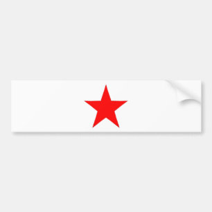 Autocollant De Voiture Étoile rouge