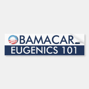 Autocollant De Voiture Eugénie 101 d'Obamacare