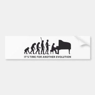 Autocollant De Voiture evolution piano