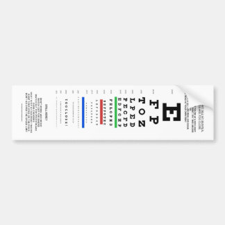 Autocollant De Voiture Examen des yeux