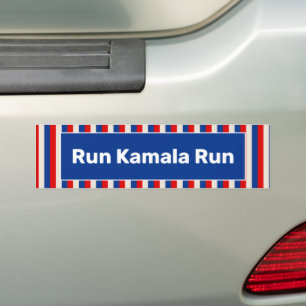 Autocollant De Voiture Exécuter l'élection de Kamala Harris