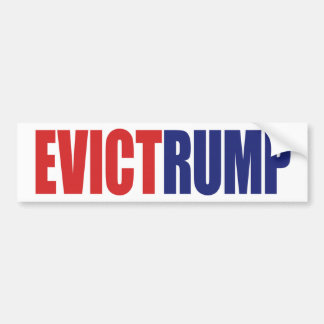 Autocollant De Voiture Expulser Rump - Entraver le président Trump