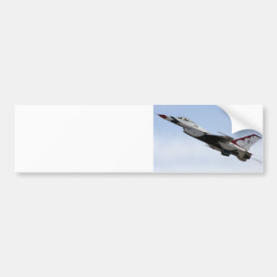 Autocollant De Voiture F-16 Thunderbird En Vol