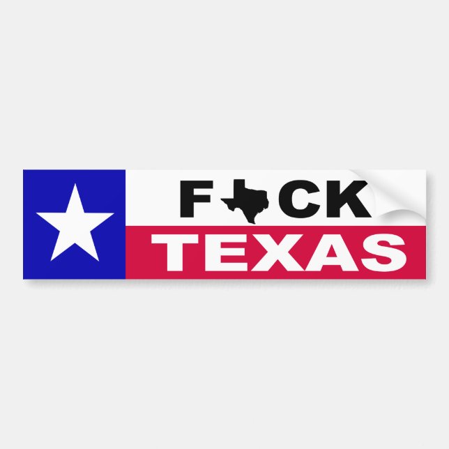 AUTOCOLLANT DE VOITURE F LE TEXAS (Devant)