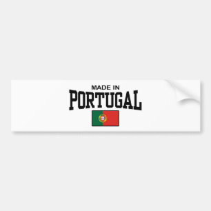 Autocollant De Voiture Fabriqué Au Portugal