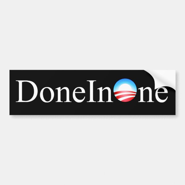 Autocollant De Voiture Fait dans un Bumpersticker (Devant)