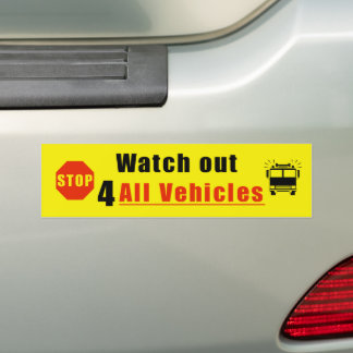 Autocollant De Voiture Faites attention à tous les véhicules