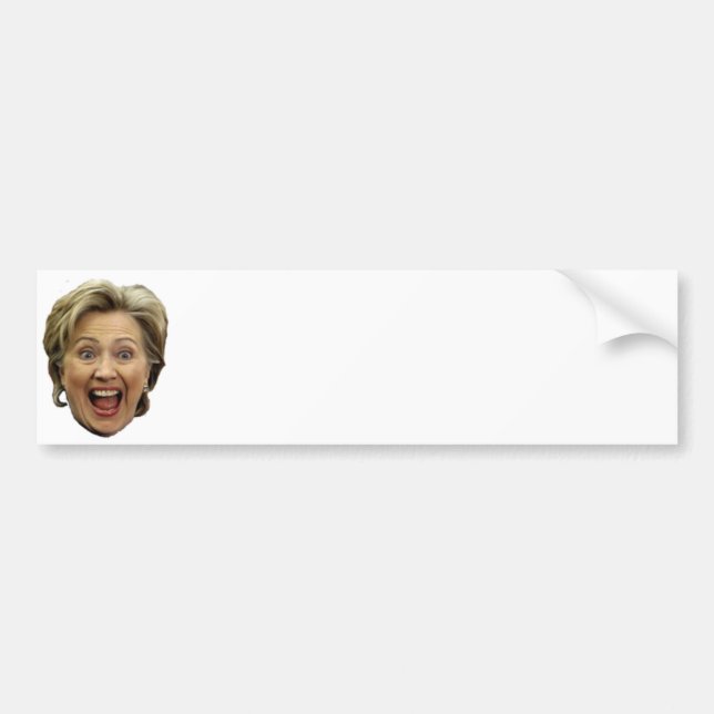 Autocollant De Voiture Faites-le vous-même Hillary (Devant)