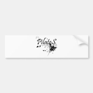 Autocollant De Voiture Fan de méthode de Pilates ! Art de Pilates