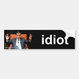Autocollant De Voiture fanez le cruz - idiot
