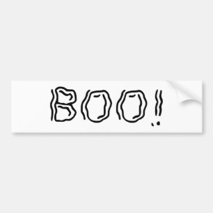 Autocollant De Voiture Fantomatique Boo!