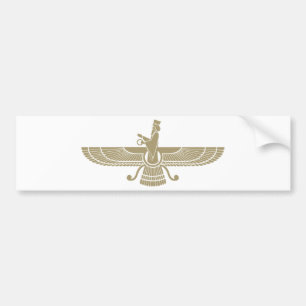Autocollant De Voiture Faravahar stylisé