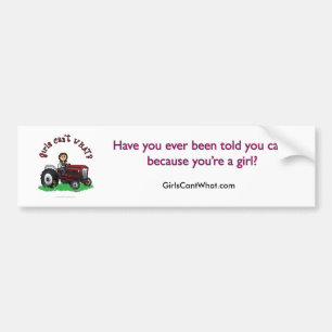 Autocollant De Voiture Farmer rouge clair