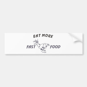 AUTOCOLLANT DE VOITURE FASTFOOD_DEER