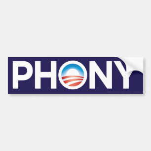 Autocollant De Voiture FAUX adhésif pour pare-chocs d'Obama
