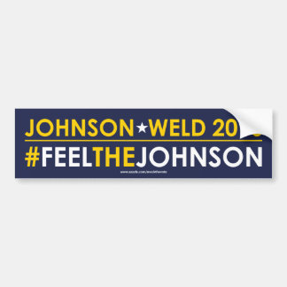 Autocollant De Voiture #FEELTHEJOHNSON libertaire d'adhésif pour
