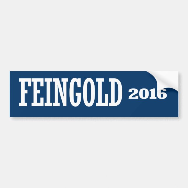 AUTOCOLLANT DE VOITURE FEINGOLD 2016 (Devant)