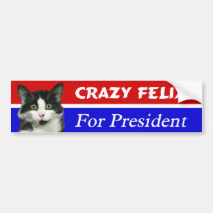 Autocollant De Voiture Felix le chat pour le Président adhésif pour