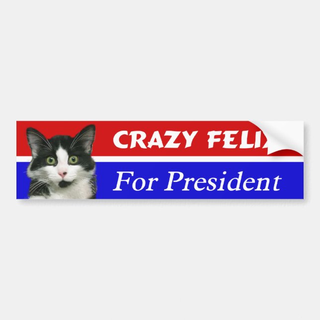 Autocollant De Voiture Felix le chat pour le Président adhésif pour (Devant)