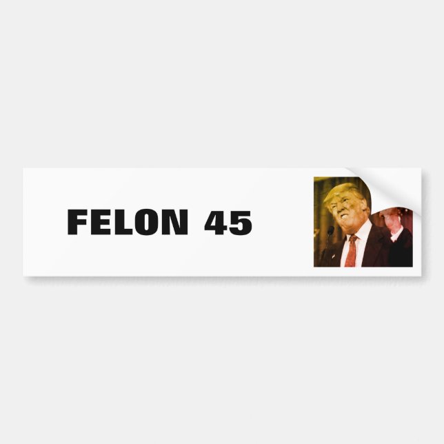 AUTOCOLLANT DE VOITURE FELON 45 (Devant)