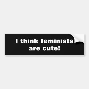 Autocollant De Voiture Féministe offensif