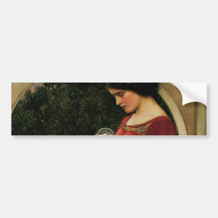 Autocollant De Voiture Femme à la boule de cristal, peinture de Waterhous