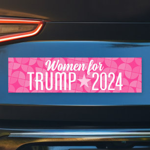 Autocollant De Voiture Femmes pour Trump 2024 Garder l'Amérique grande