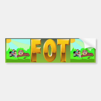 Autocollant De Voiture Festin d'adhésif pour pare-chocs de tabernacles