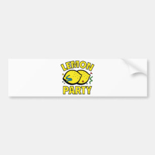 Autocollant De Voiture Fête de citron
