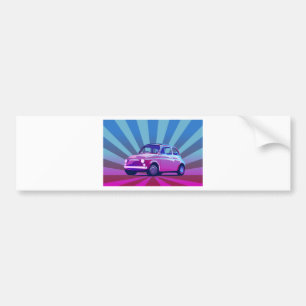 Autocollant De Voiture Fiat 500 Bunt