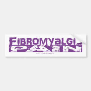 Autocollant De Voiture Fibromyalgia est un capteur de douleur
