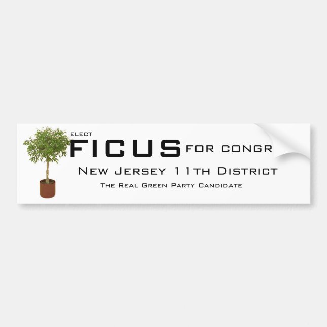 Autocollant De Voiture FICUS, pour le congrès (Devant)
