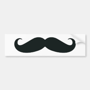 Autocollant De Voiture Fier de mon Stache….Moustache