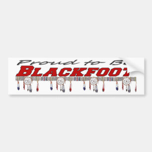 Autocollant De Voiture Fier d'être adhésif pour pare-chocs Blackfoot