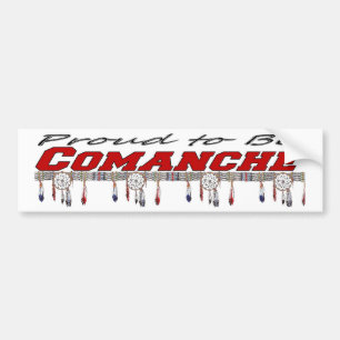 Autocollant De Voiture Fier d'être adhésif pour pare-chocs de Comanche