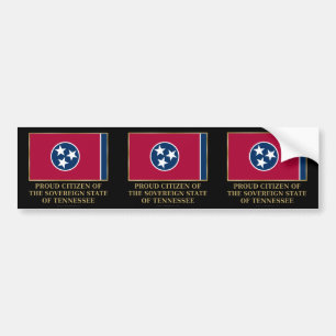 Autocollant De Voiture Fière citoyenne du Tennessee