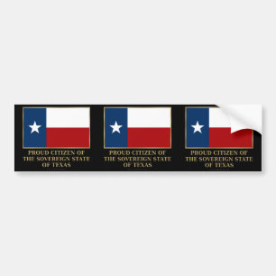 Autocollant De Voiture Fière citoyenne du Texas