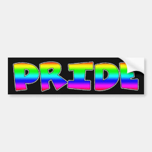 Autocollant De Voiture Fière d'être gay Pride Sticker Arc-en-ciel