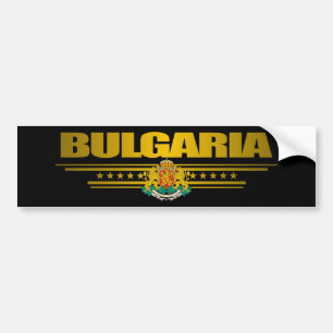 Autocollant De Voiture Fierté de la Bulgarie