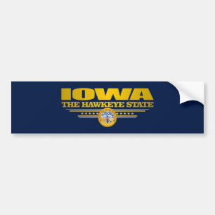 Autocollant De Voiture Fierté de l'Iowa