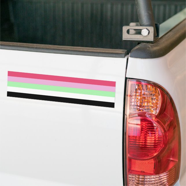 Autocollant De Voiture Fierté de récipromantique (Sur camion)