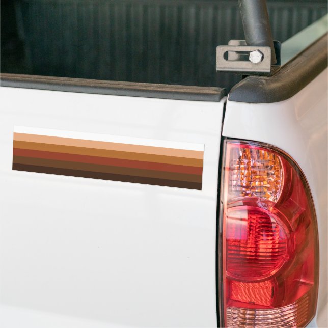 Autocollant De Voiture Fierté des gens de couleur (Sur camion)