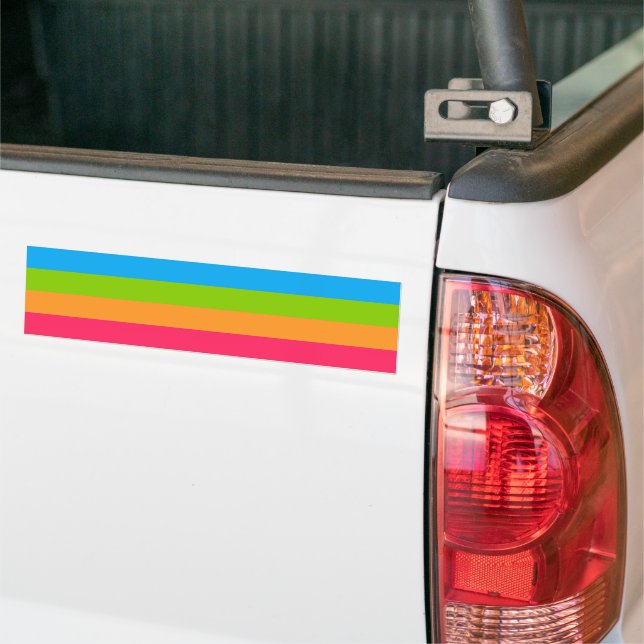 Autocollant De Voiture Fierté panoromantique (Sur camion)