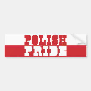 Autocollant De Voiture Fierté polonaise