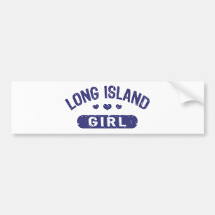 Autocollant De Voiture Fille de Long Island