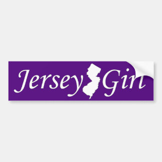 Autocollant De Voiture Fille du Jersey
