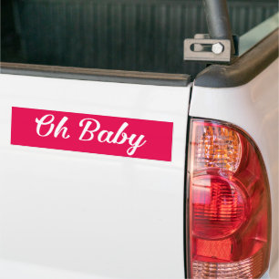 Autocollant De Voiture Fille rose profonde